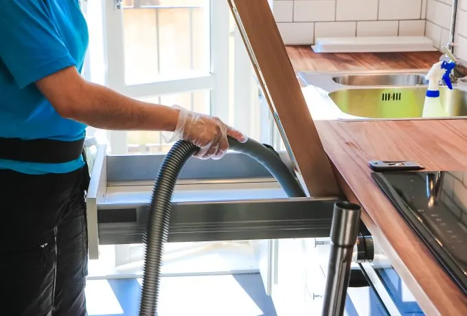 En bild på Byggstädning